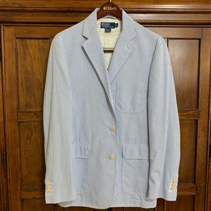 Polo by Ralph Lauren Seersucker Sport Coat (M)